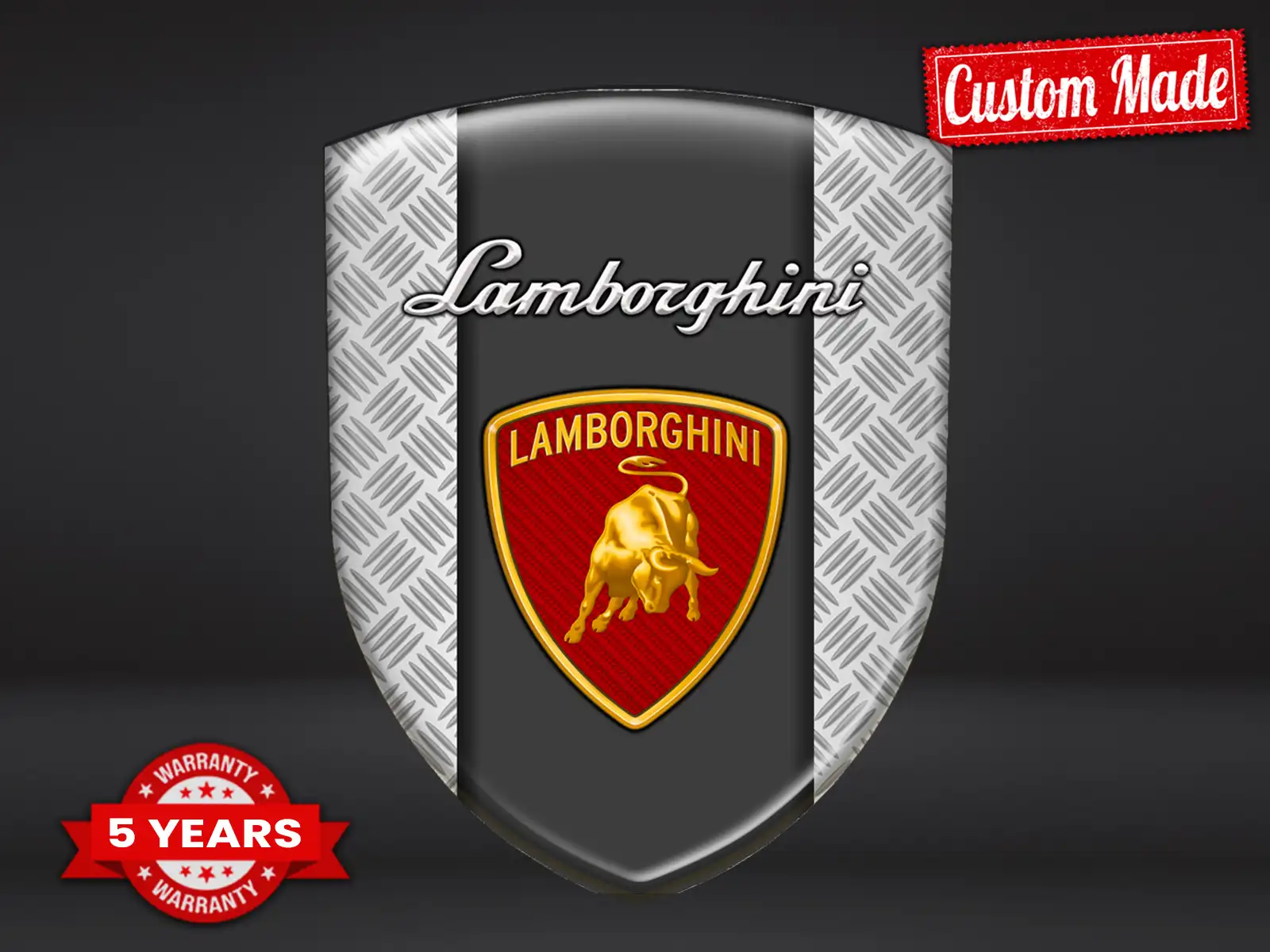 Lamborghini Doming Aufkleber Auto Robust Limitiert Universal